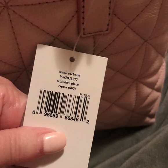 Kate Spade Rachelle Quilted Handbag in Cipria pink - Picture 7 of 8